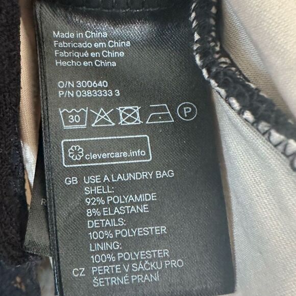 H&M Gold Label Luxe Bare Back Mini Lace Dress - Picture 6 of 7